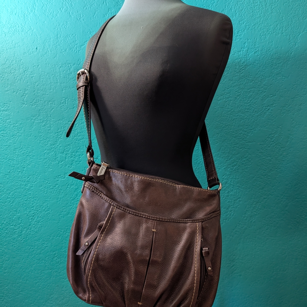 Tignanello Brown Leather Bag